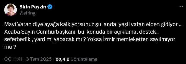 Şimdi de 'yangın' bölücülüğü: Canhıraş mücadeleye rağmen 'İzmir memleket değil mi?' provokasyonu